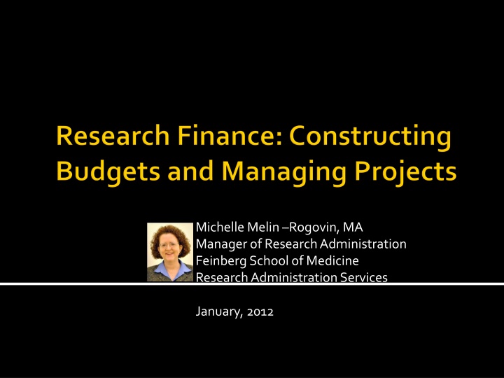 michelle melin rogovin ma manager of research