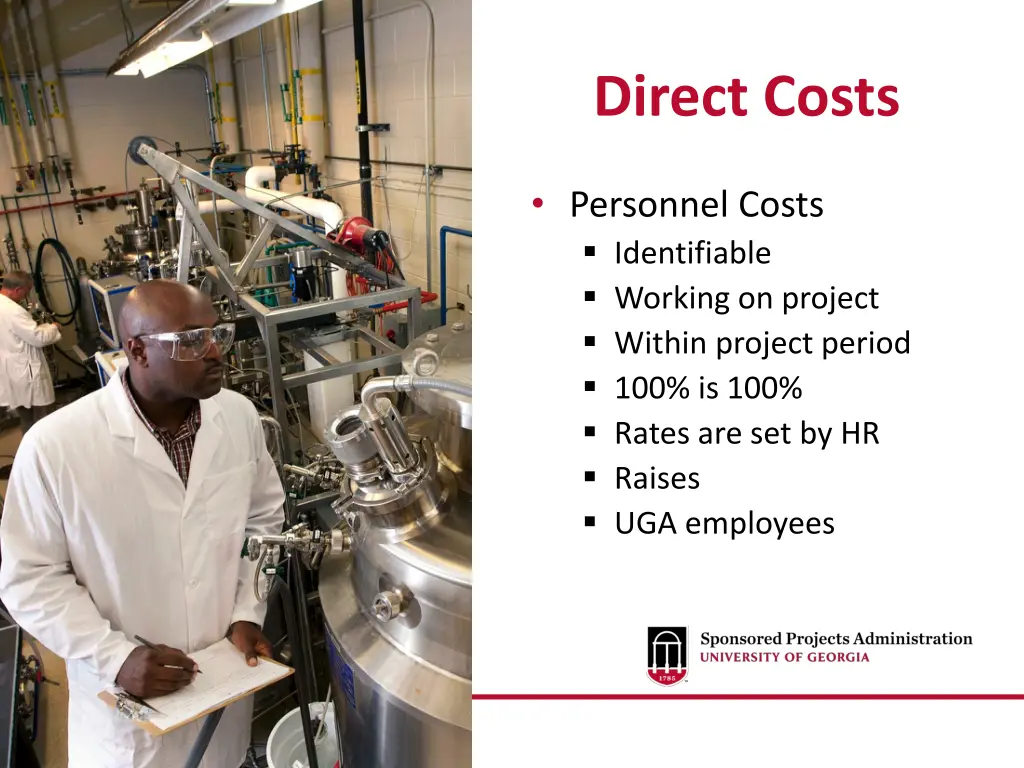 direct costs