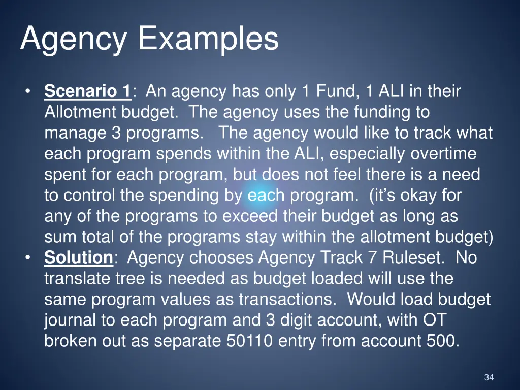 agency examples