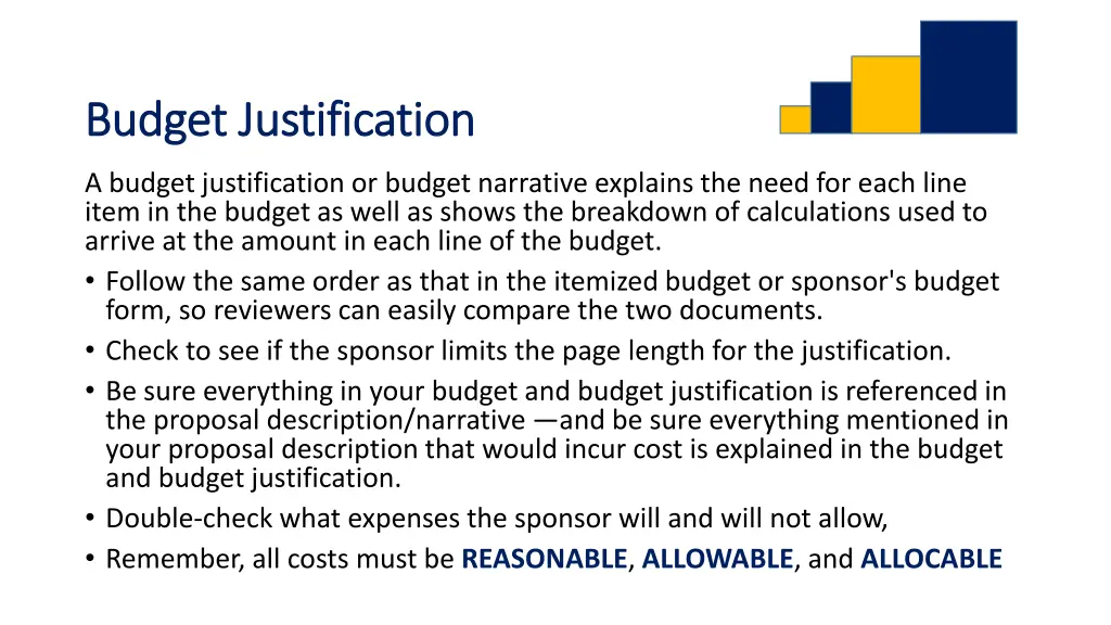 budget justification budget justification