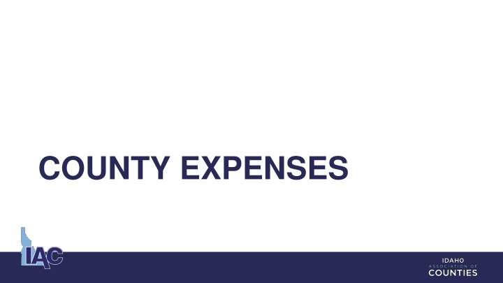 county expenses