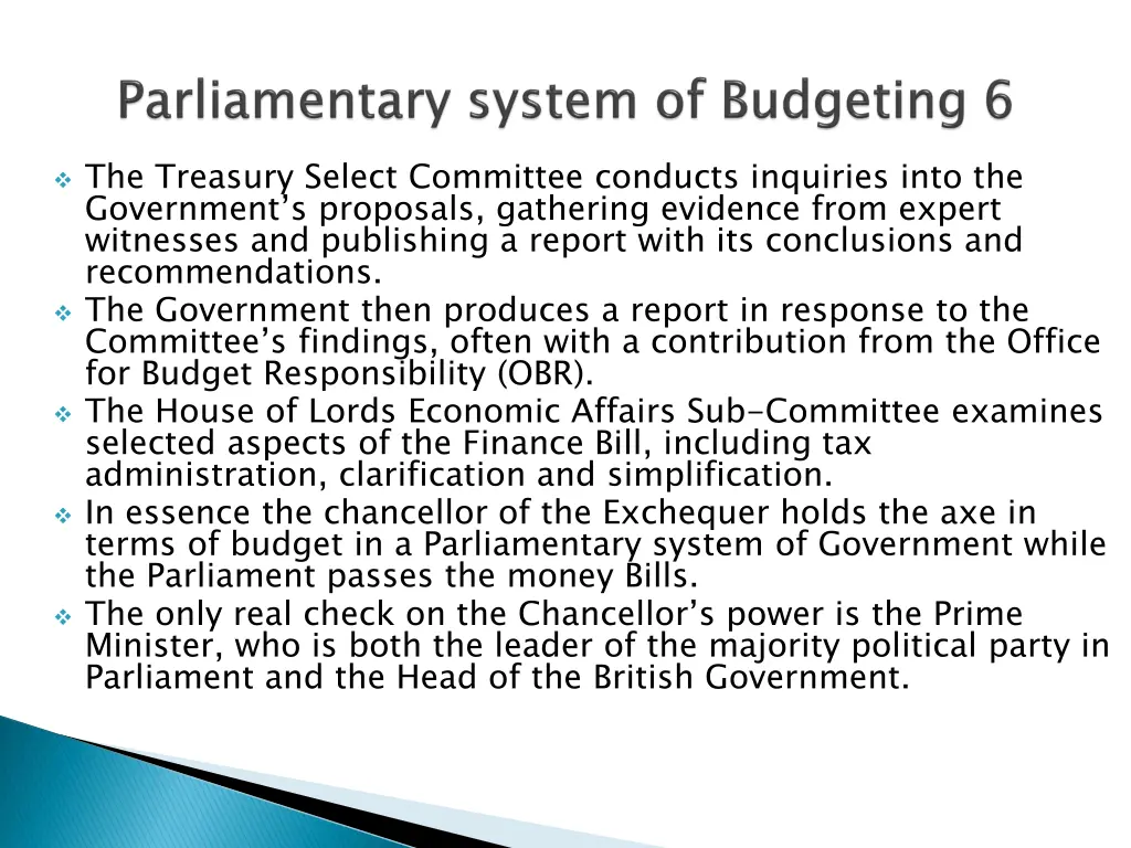 the treasury select committee conducts inquiries