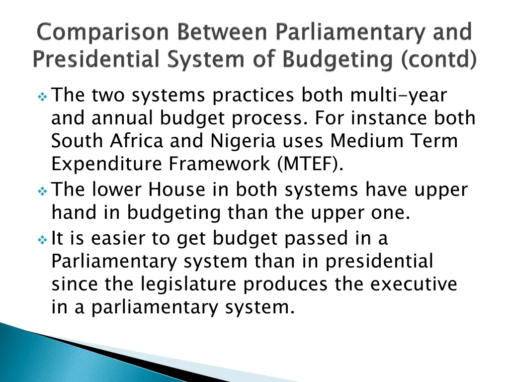 the two systems practices both multi year