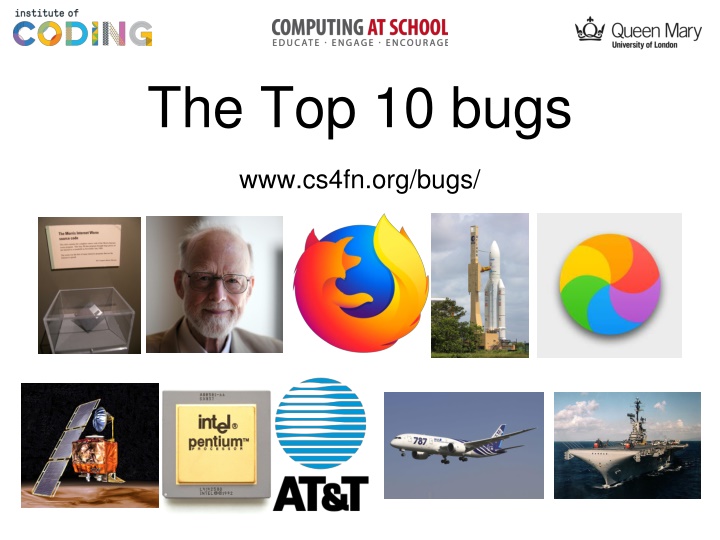 the top 10 bugs