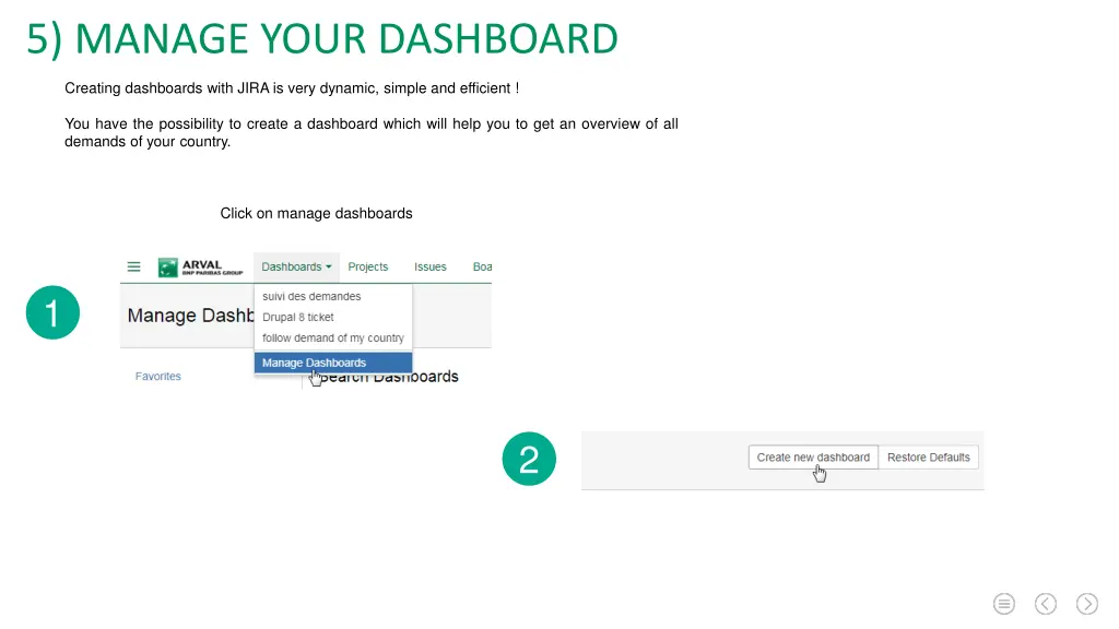 5 manage your dashboard