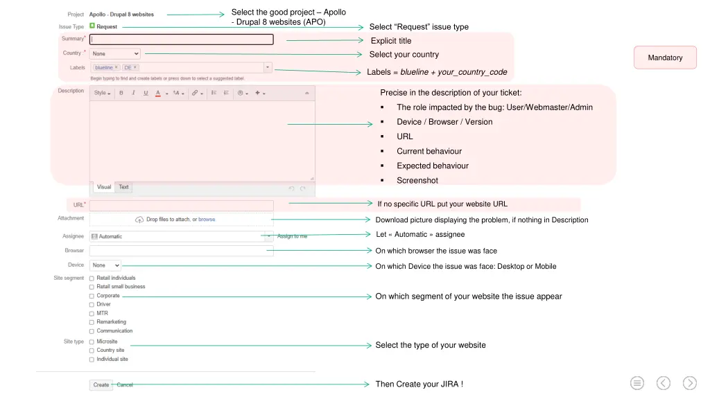 select the good project apollo drupal 8 websites