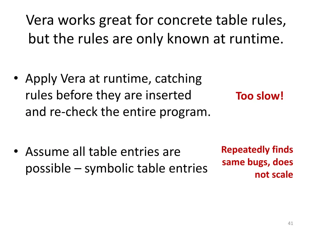 vera works great for concrete table rules