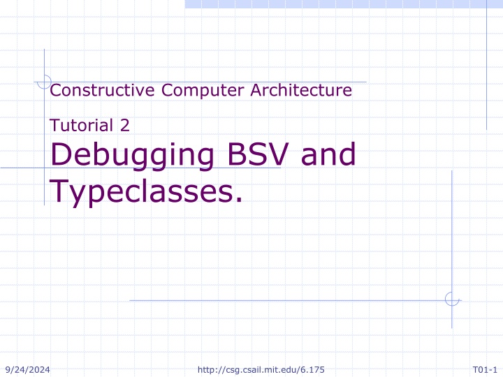 constructive computer architecture