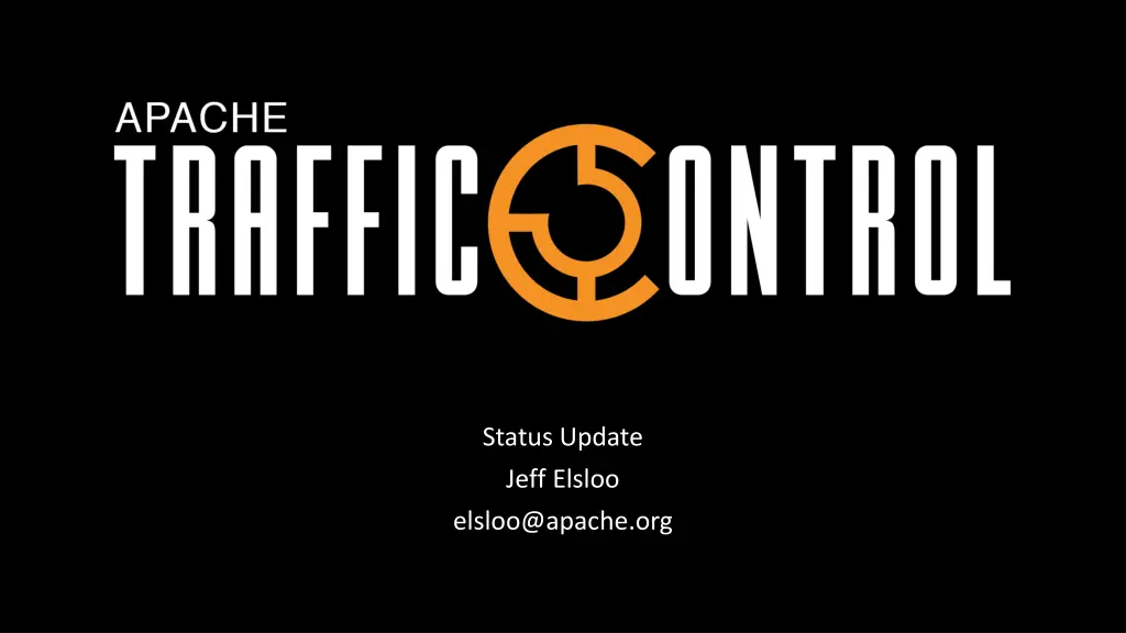 status update jeff elsloo elsloo@apache org