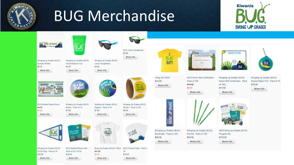 bug merchandise