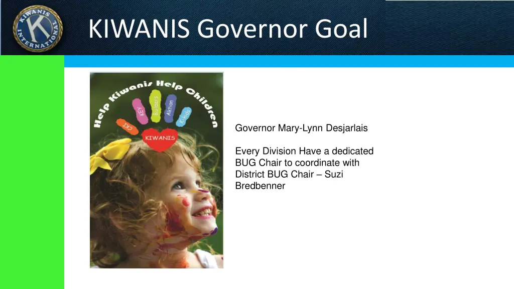 kiwanis governor goal 1