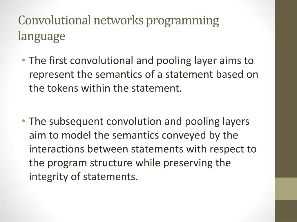 convolutional networks programming language 1