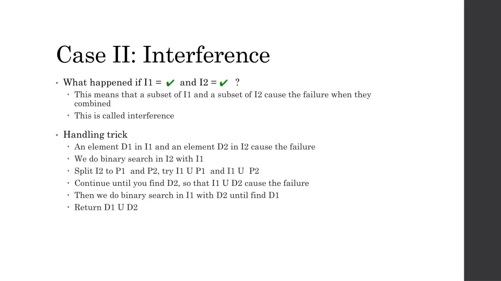 case ii interference