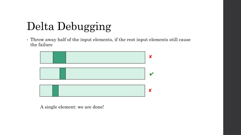 delta debugging 2