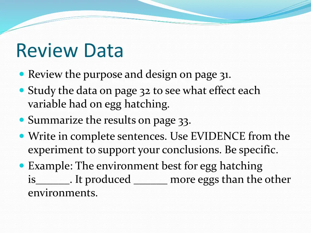 review data