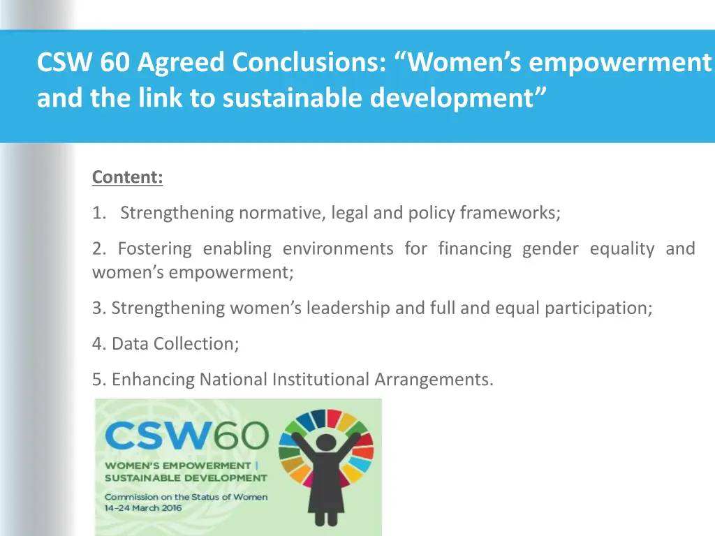 csw 60 agreed conclusions women s empowerment