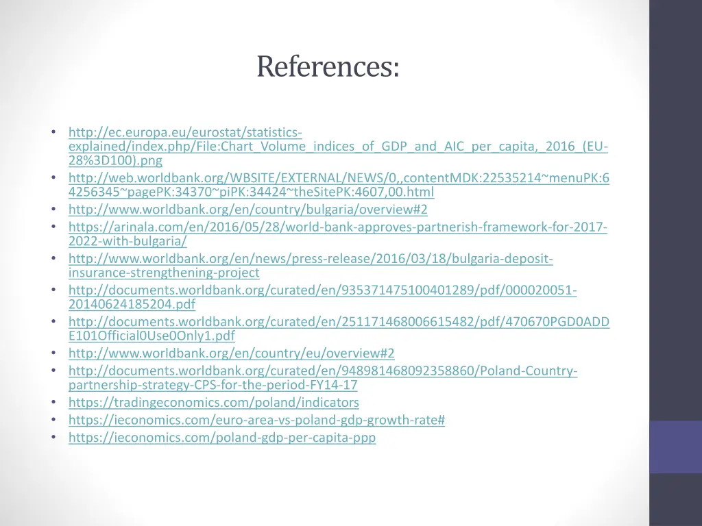 references