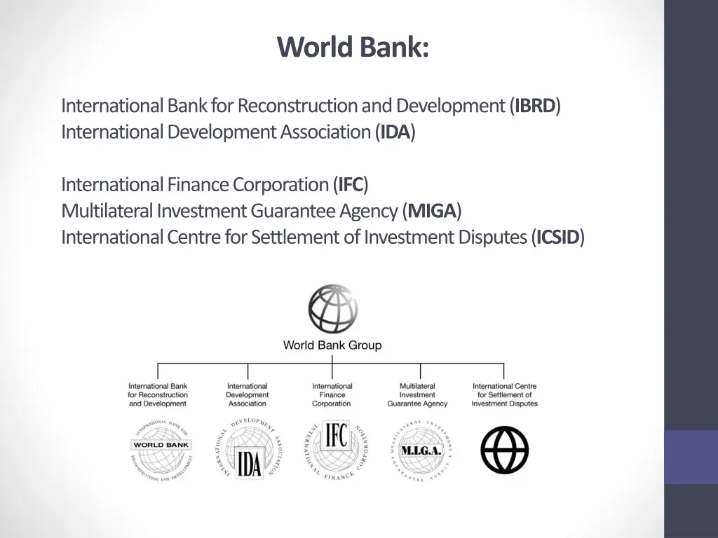 world bank