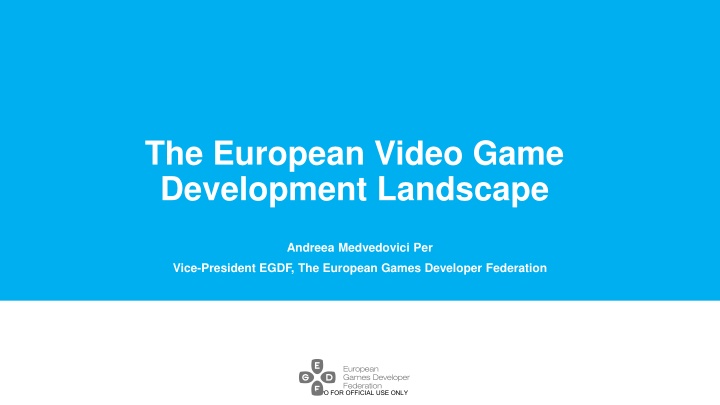 the european video game development landscape