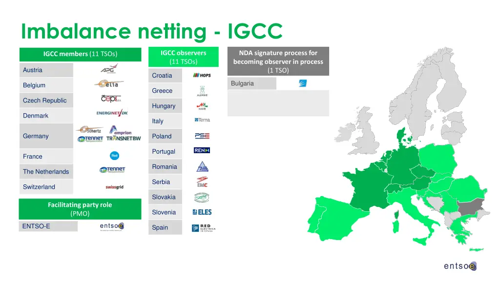 imbalance netting igcc