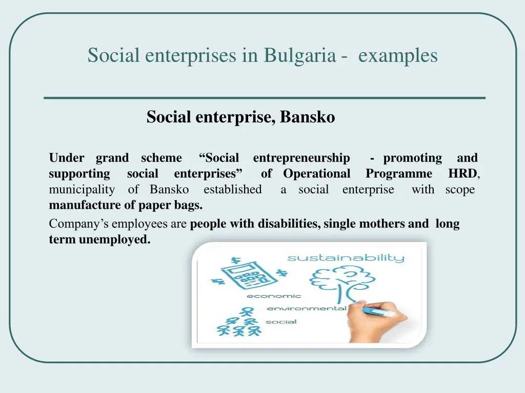 social enterprises in bulgaria examples 3