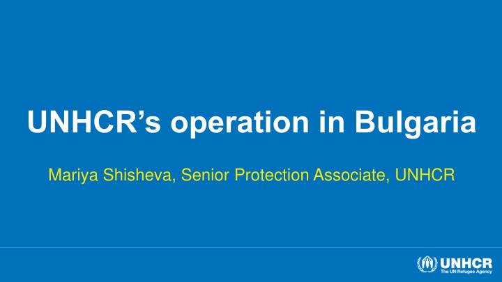 unhcr s operation in bulgaria