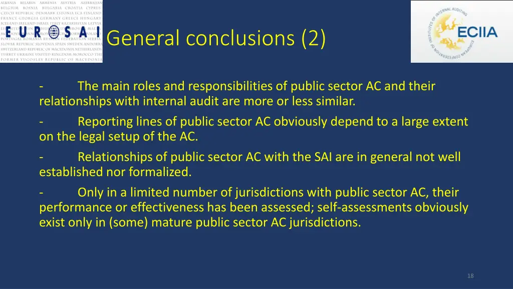 general conclusions 2