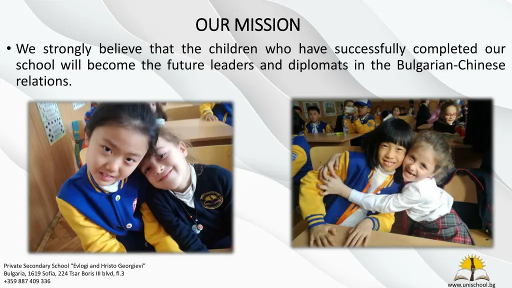 our mission our mission