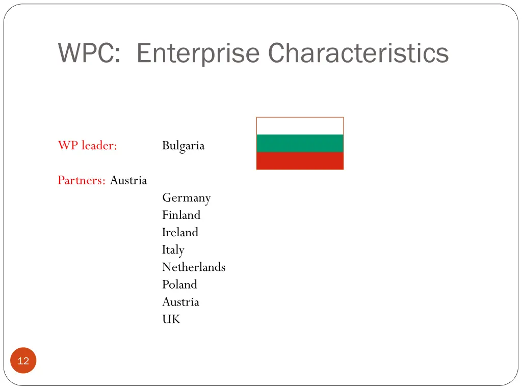 wpc enterprise characteristics