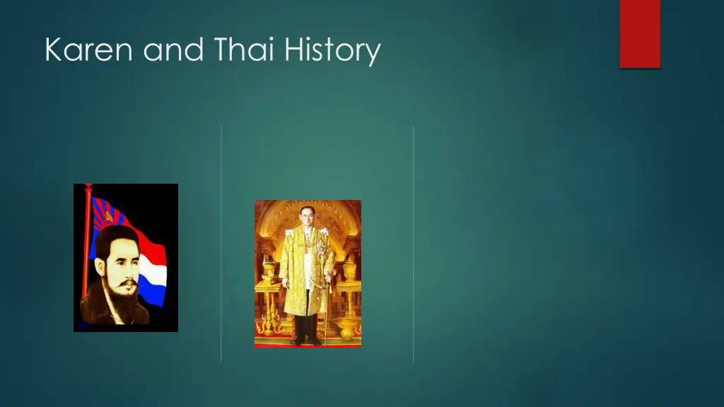 karen and thai history