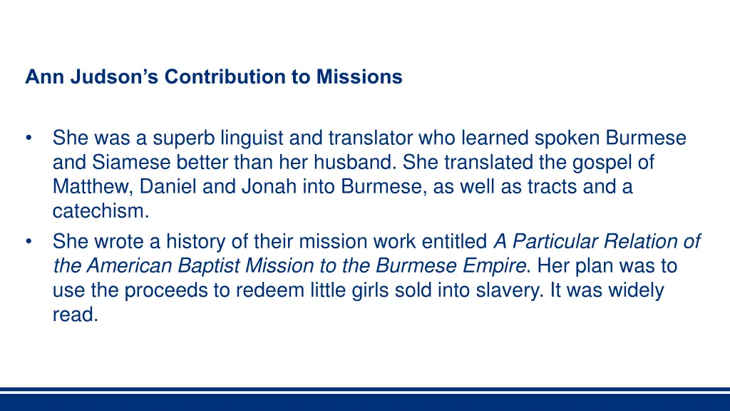 ann judson s contribution to missions 3