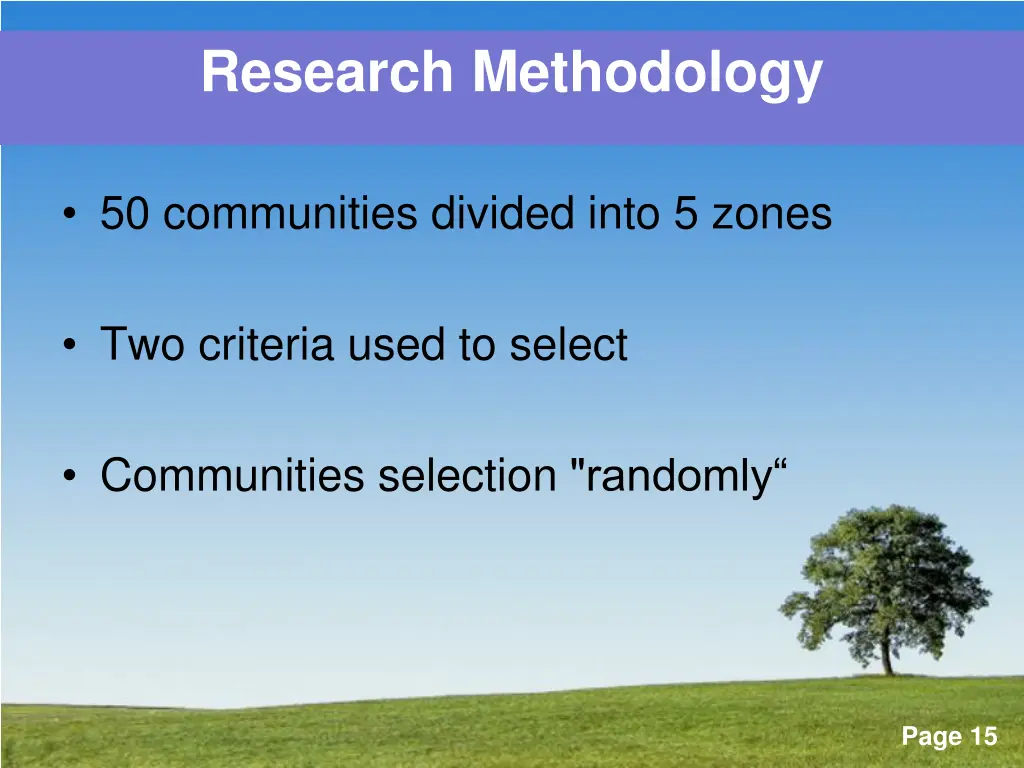 research methodology