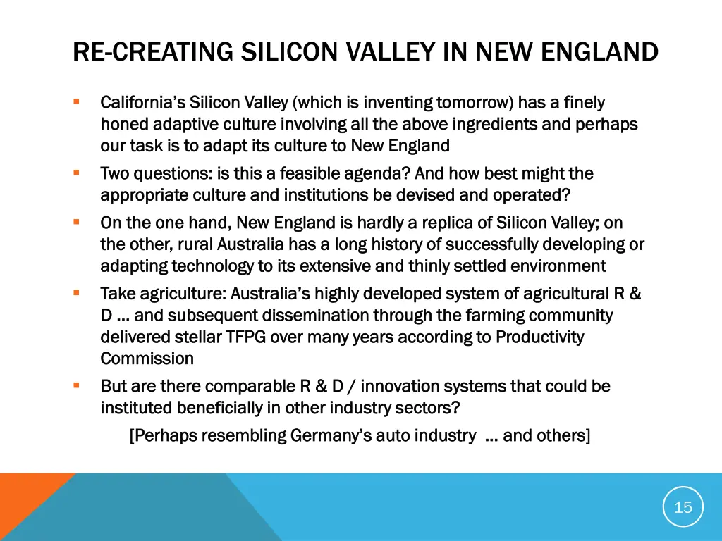 re creating silicon valley in new england