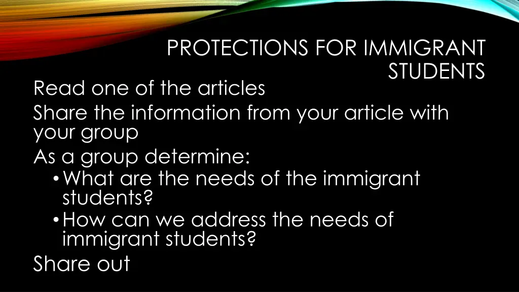 protections for immigrant