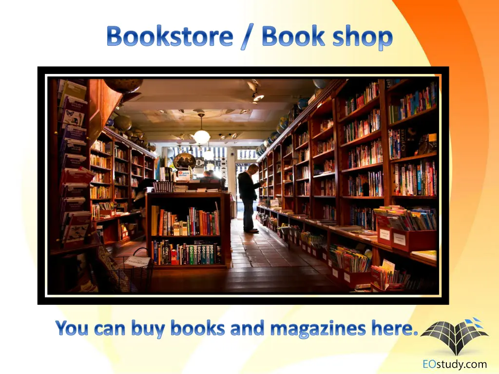 bookstore book shop