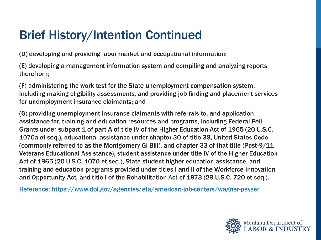 brief history intention continued 1