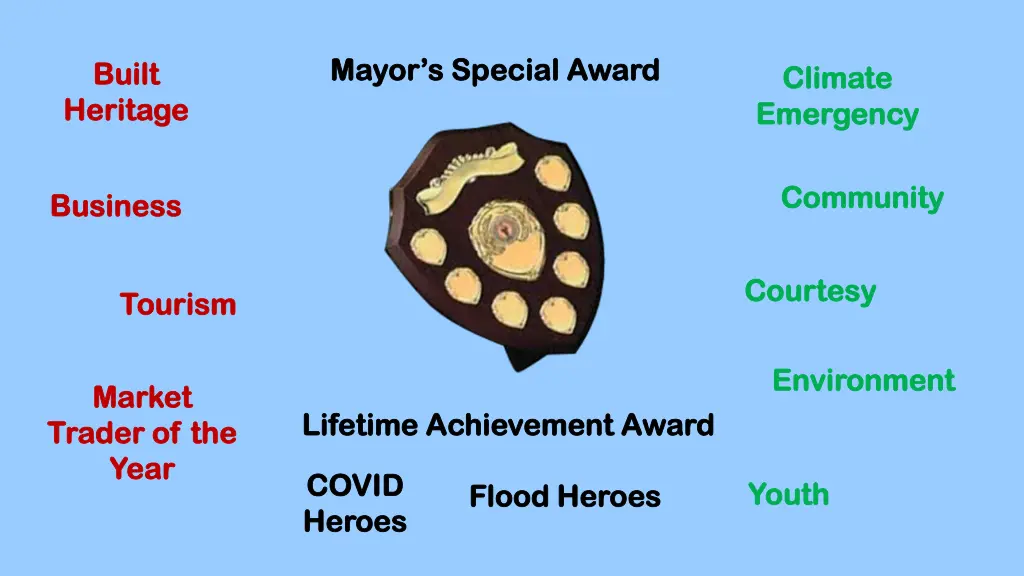 mayor s special award mayor s special award