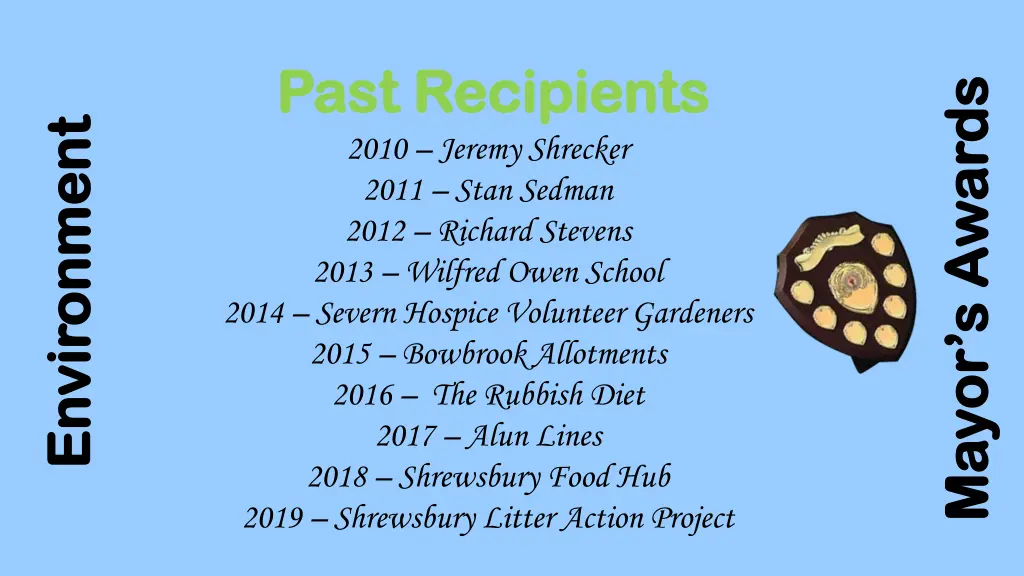 past recipients past recipients 2010 jeremy