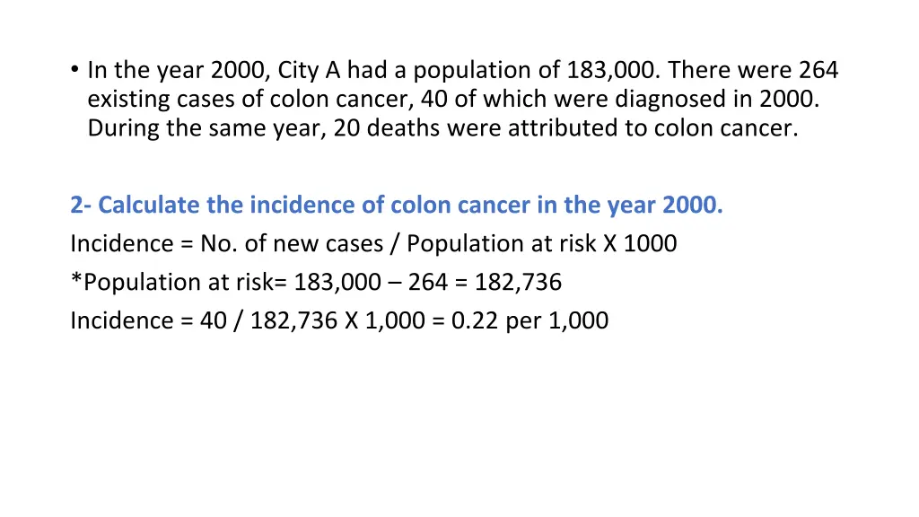 in the year 2000 city a had a population 1