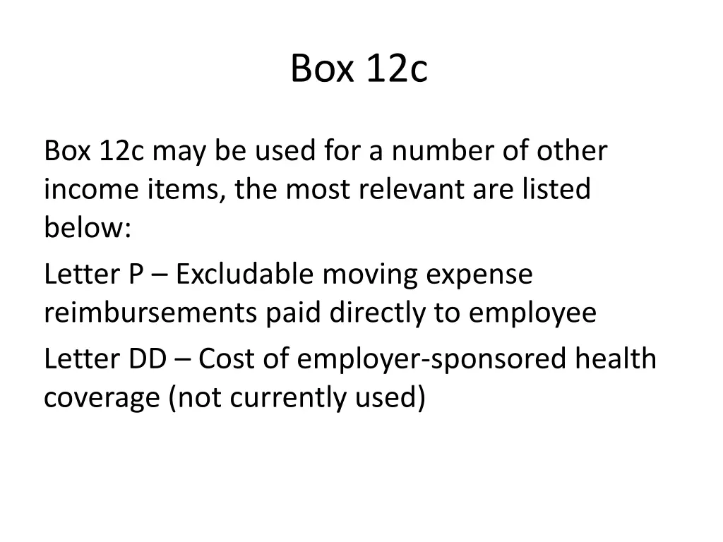 box 12c