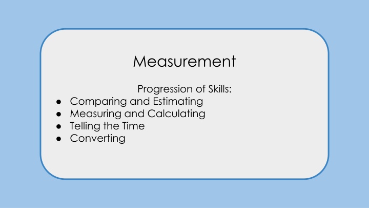 measurement