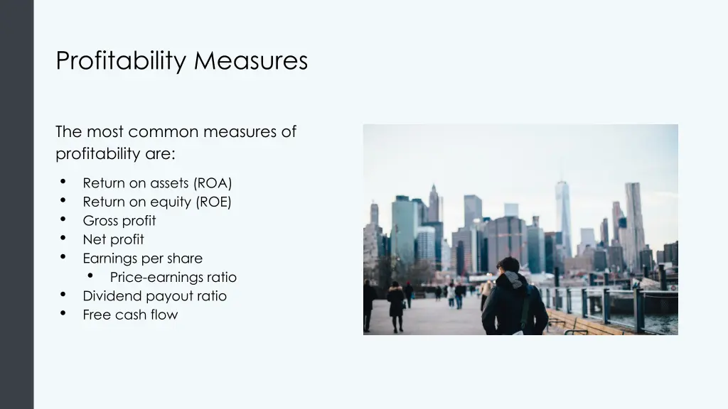 profitability measures