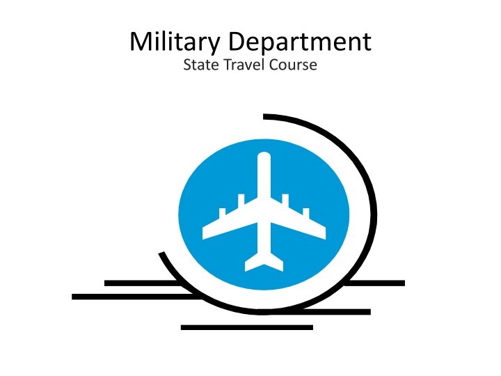 military department state travel course