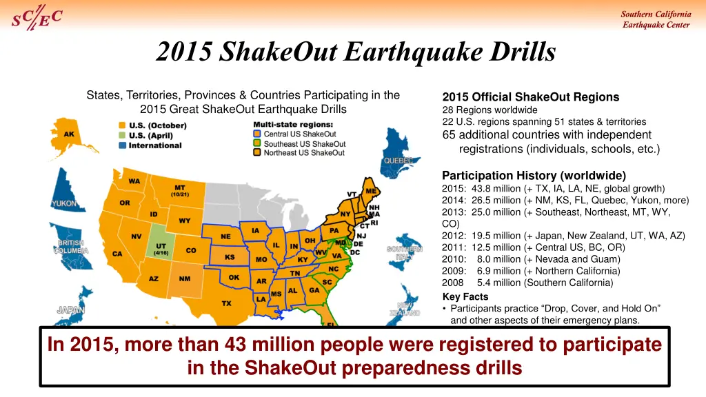 southern california earthquake center 16