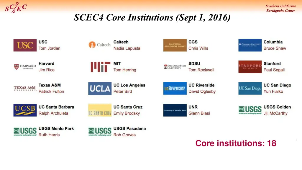 southern california earthquake center 2