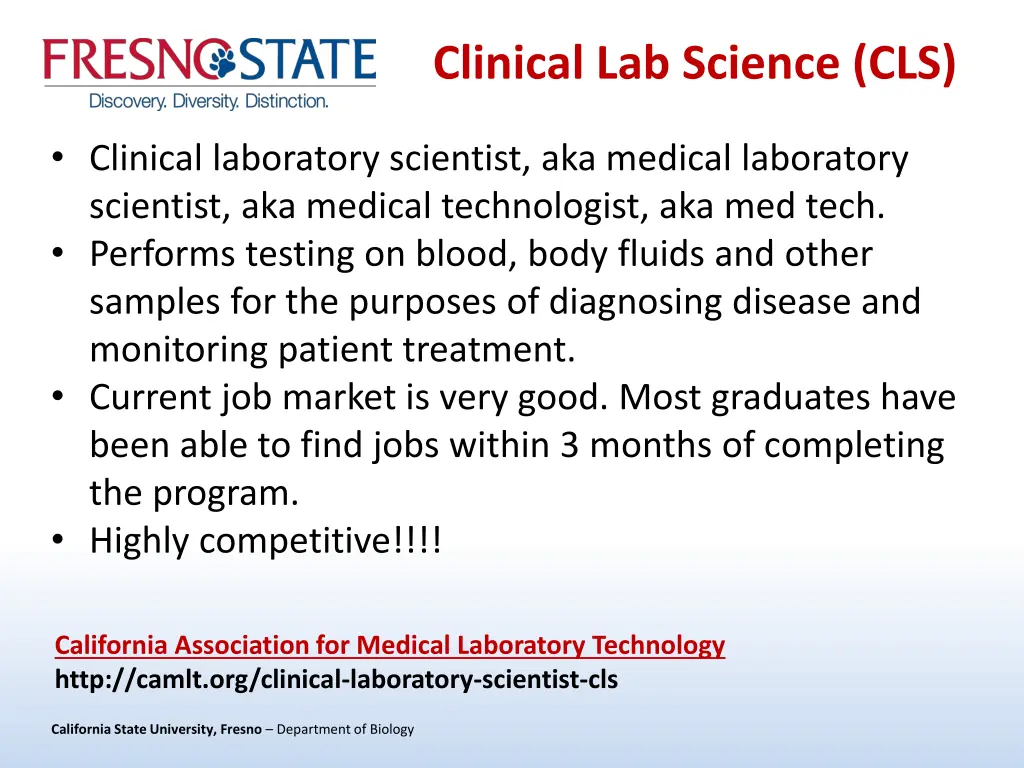 clinical lab science cls 1