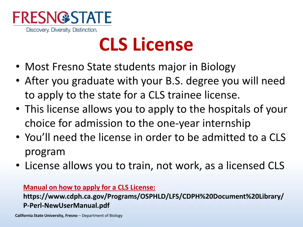 cls license