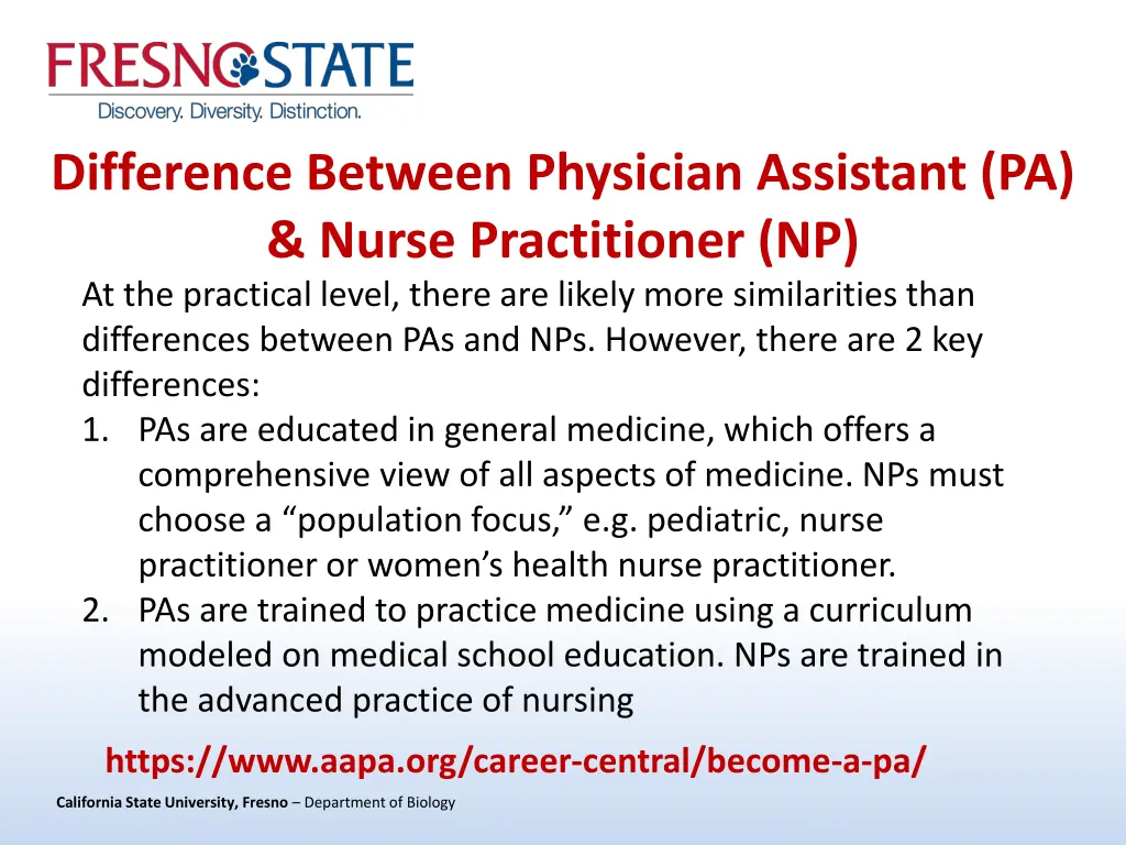 difference between physician assistant pa nurse