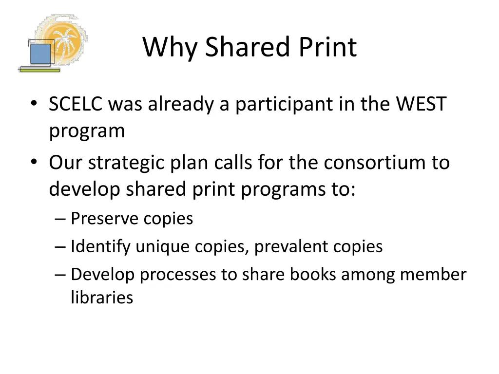 why shared print