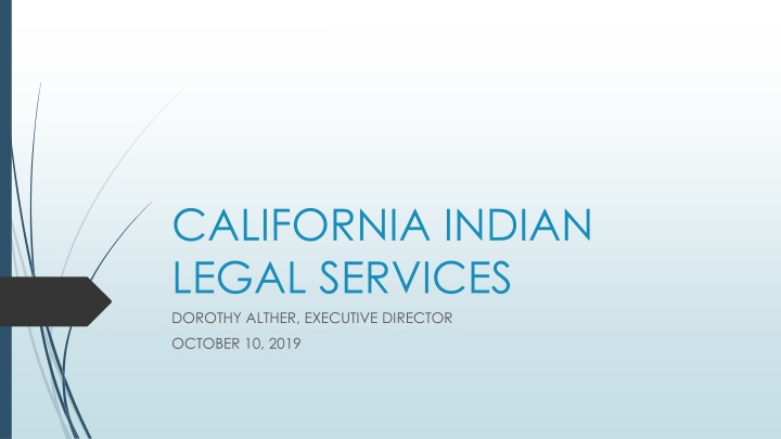 california indian legal services dorothy alther